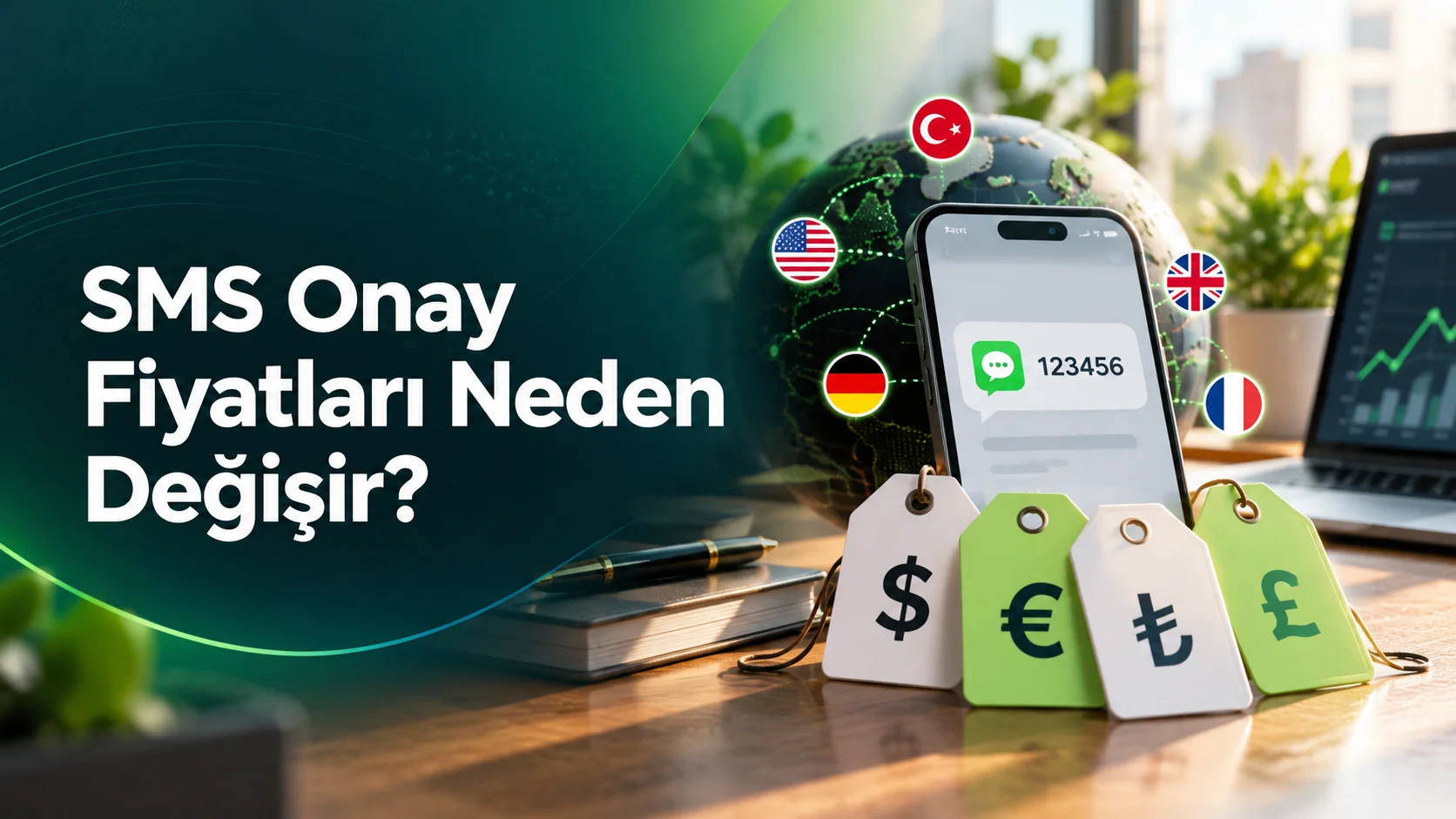 SMS Onay Fiyatları Neden Değişir? Ülke ve Servisin Etkisi